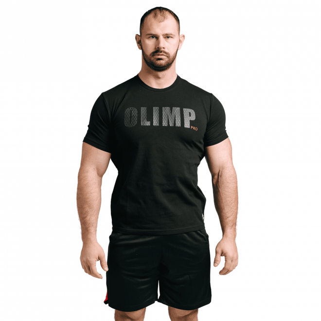 Olimp Men T-Shirt Grip Pro Black