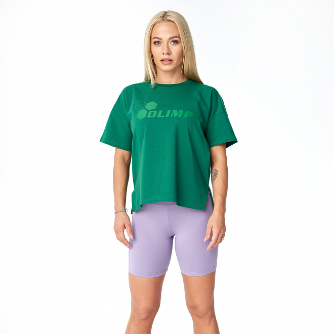 Olimp WMS Oversize T-Shirt Green