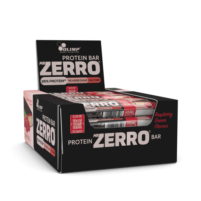Olimp Mr Zerro Protein Bar - 25 x 50 g Raspberry